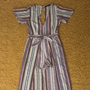 💥Crystal Doll Striped Maxi Romper